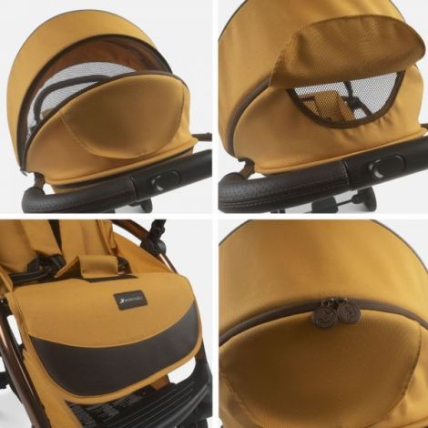 Carucior Leclerc Influencer Air Golden Mustard - poza 4