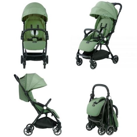 Carucior Leclerc Magic Fold Plus 2 in 1 Green - poza 2