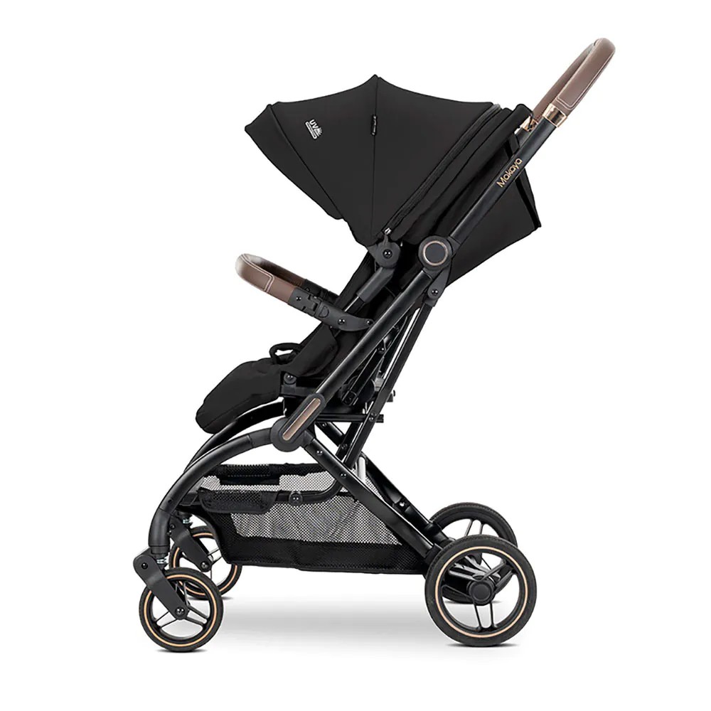 Carucior Lorelli Makaya cu scaun rotativ 360 grade Negru - poza 3