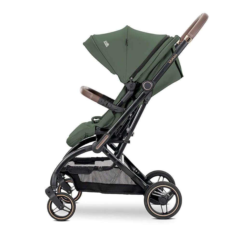 Carucior Lorelli Makaya cu scaun rotativ 360 grade Verde - poza 3