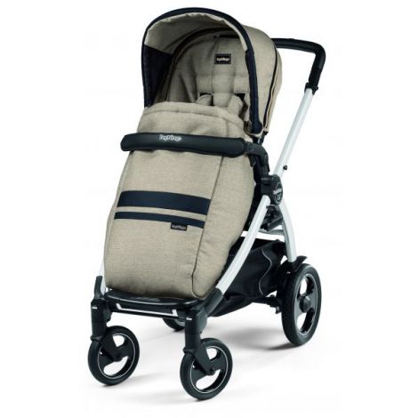 Carucior Peg Perego de la nastere, Book 51 S Titania Luxe Ecru (sasiu + hamac), 0-22 kg - poza 1