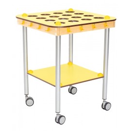 Carucior pentru 16 pahare si prosoape