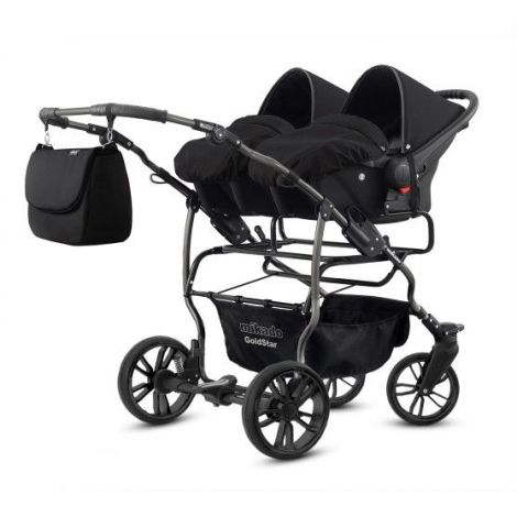 Carucior pentru gemeni Mikado GOLDSTAR 3 in 1 GS-02 - poza 2