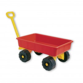 Carucior pentru jucarii, 52 cm lungime cupa, Rodos, 3ani+, din plastic rezistent, Androni Giocattoli - poza 2