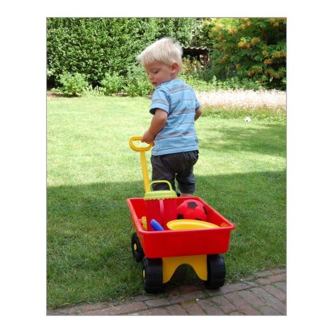 Carucior pentru jucarii, 52 cm lungime cupa, Rodos, 3ani+, din plastic rezistent, Androni Giocattoli - poza 5