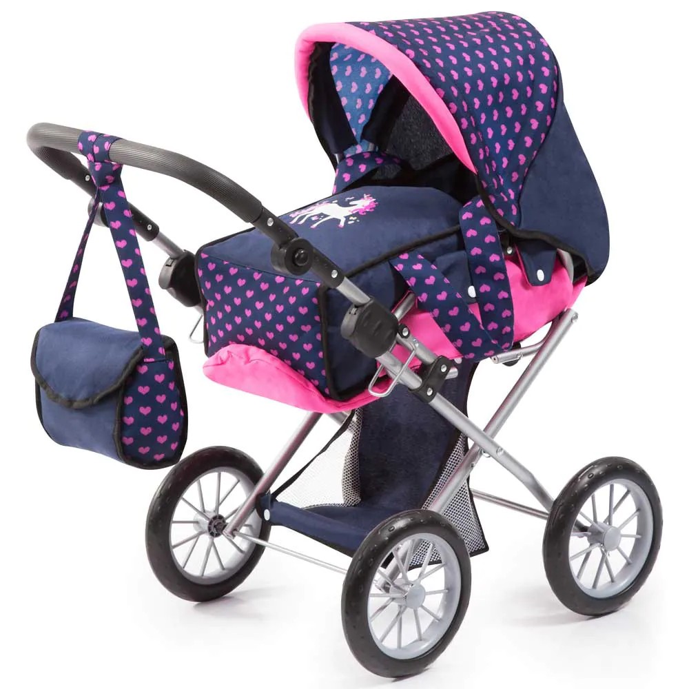 Carucior pentru papusi Bayer City Star Albastru 13654AA - poza 1