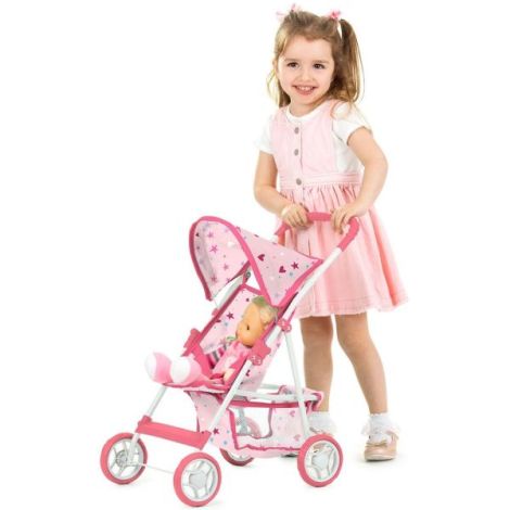 Carucior pentru papusi Chipolino Alice stars - poza 3