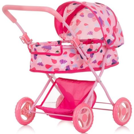Carucior pentru papusi Chipolino Dora hearts - poza 2