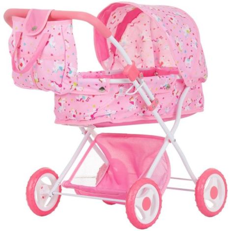 Carucior pentru papusi Chipolino Dora unicorn - poza 1