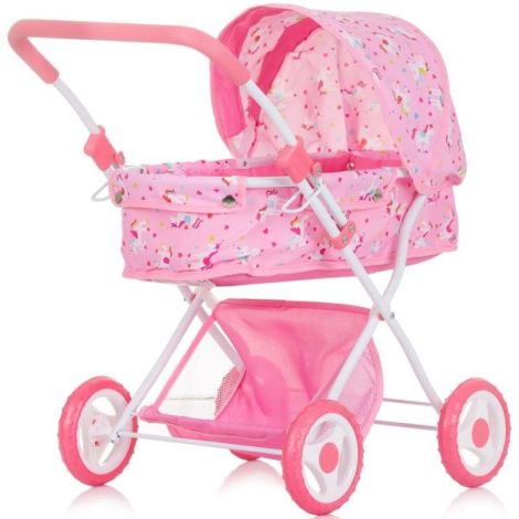 Carucior pentru papusi Chipolino Dora unicorn - poza 2