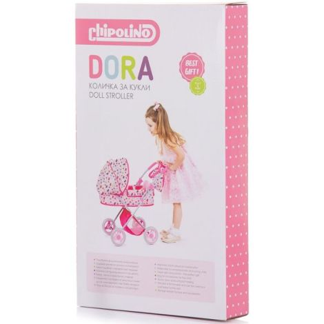 Carucior pentru papusi Chipolino Dora unicorn - poza 5