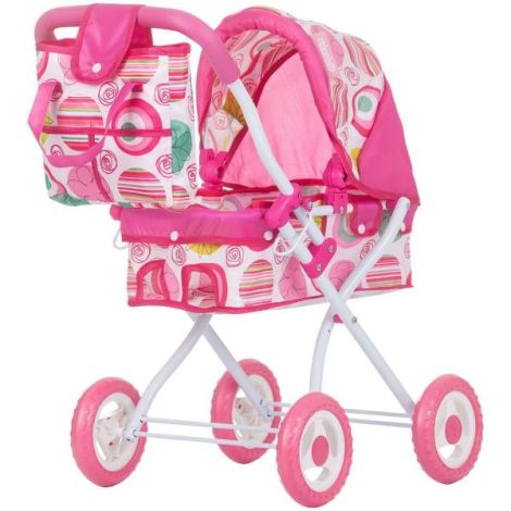 Carucior pentru papusi Chipolino Emily multicolor - poza 1