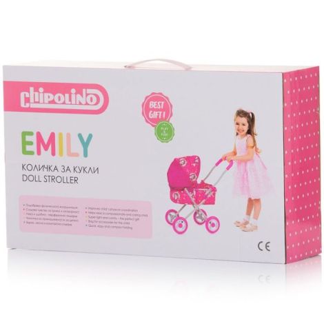 Carucior pentru papusi Chipolino Emily multicolor - poza 4