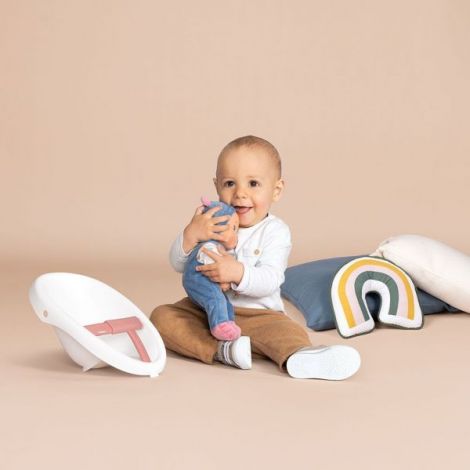 Carucior pentru papusi Smoby Baby Walker 3 in 1 cu papusa - poza 5
