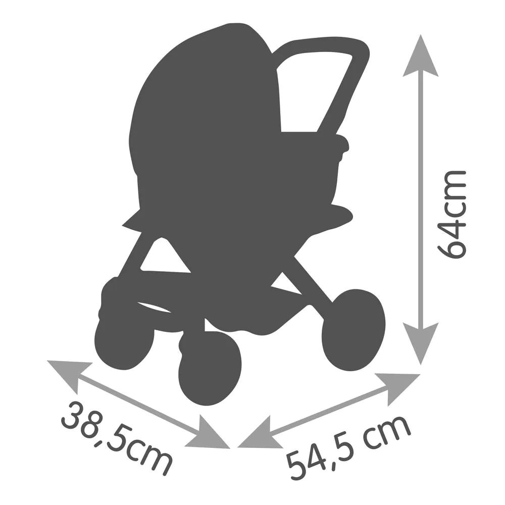 Carucior pentru papusi Smoby Maxi Cosi 3in1 Verde - poza 4