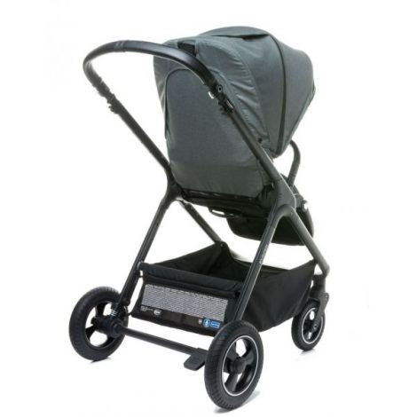 Carucior reversibil cu roti de cauciuc (max. 22 Kg) 4Baby EVERSO Negru - poza 4