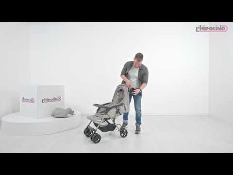 Carucior sport Chipolino April 2024 0 luni + Ash Grey - poza 2