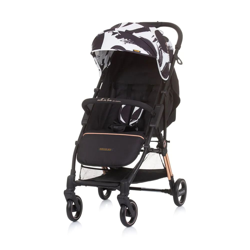 Carucior sport Chipolino Move On 2023 Black and White - poza 1