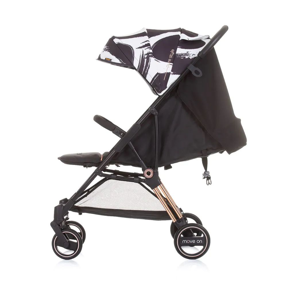 Carucior sport Chipolino Move On 2023 Black and White - poza 3