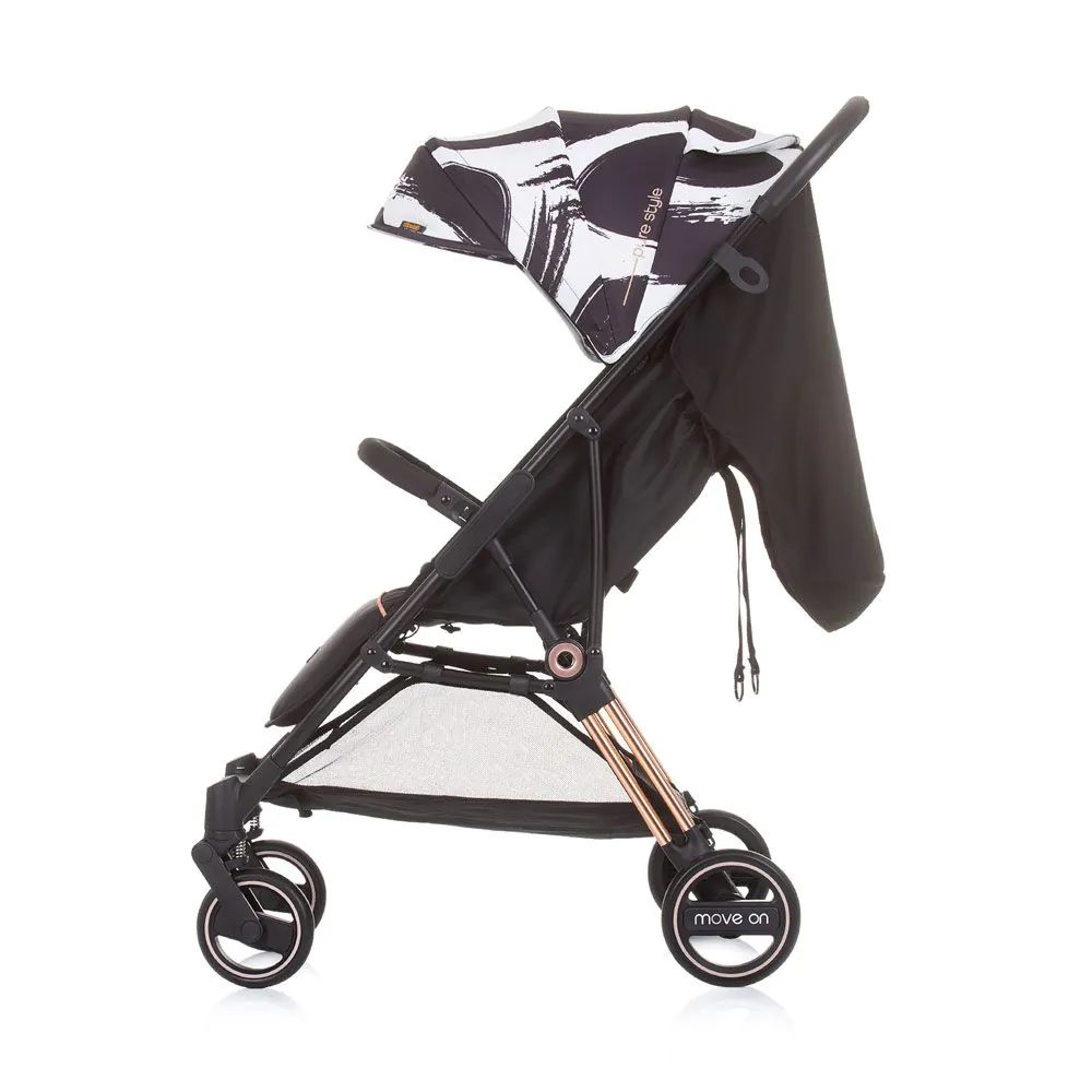 Carucior sport Chipolino Move On 2023 Black and White - poza 4
