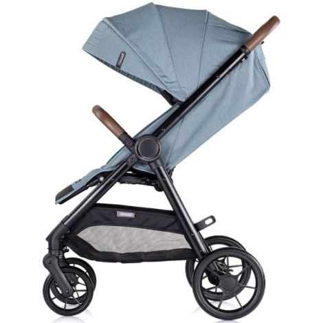 Carucior sport Chipolino Ultera cu husa picioare basil - poza 3