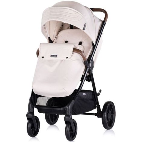 Carucior sport Chipolino Ultera cu husa picioare biscotta - poza 2