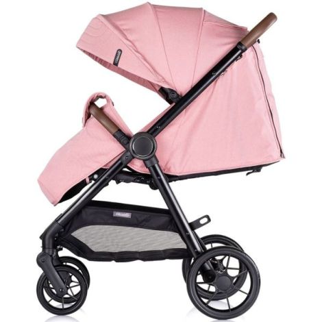Carucior sport Chipolino Ultera cu husa picioare pink marshmallow - poza 5