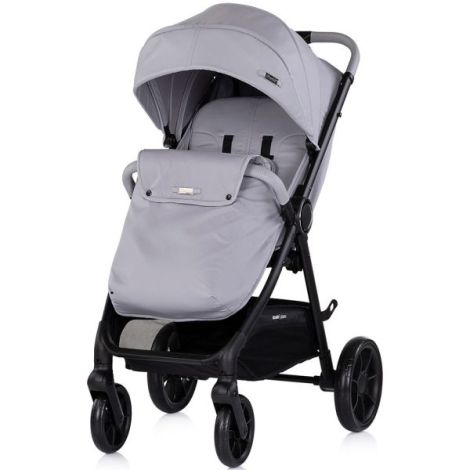 Carucior sport Chipolino Ultera cu husa picioare platinum - poza 1