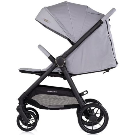 Carucior sport Chipolino Ultera cu husa picioare platinum - poza 3