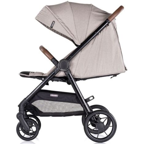 Carucior sport Chipolino Ultera cu husa picioare tiramisu - poza 4
