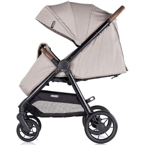 Carucior sport Chipolino Ultera cu husa picioare tiramisu - poza 5