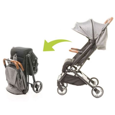Carucior sport compact (max. 22 Kg) 4Baby TWIZZY Gri - poza 3