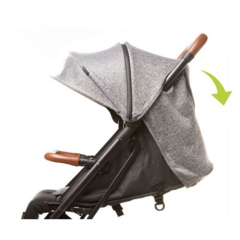 Carucior sport compact (max. 22 Kg) 4Baby TWIZZY Gri - poza 5