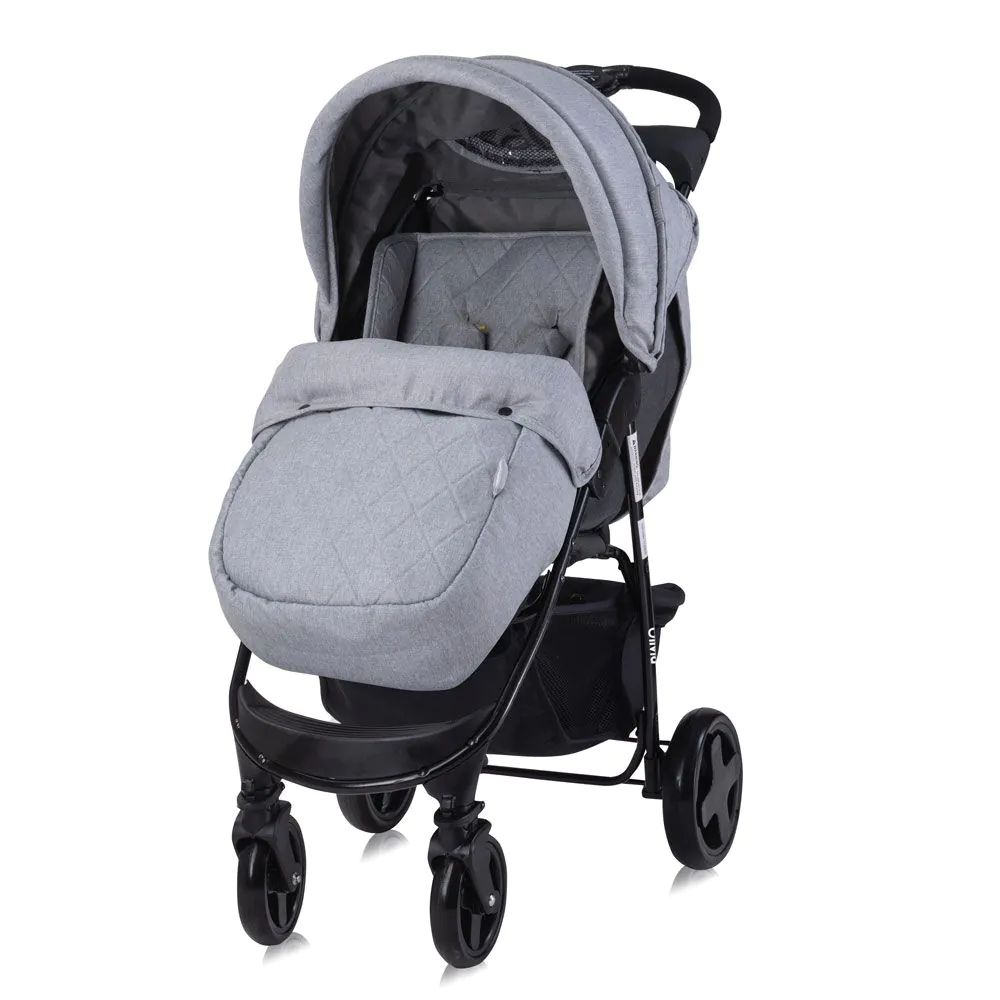 Carucior sport cu acoperitoare picioare Lorelli Olivia Cool Grey - poza 1
