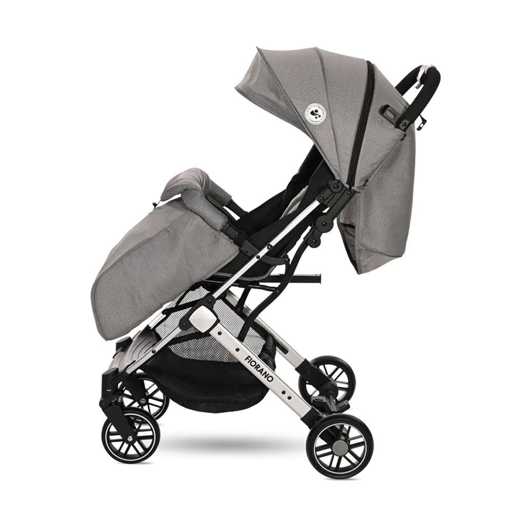 Carucior sport cu parasolar Lorelli Fiorano 2021 Grey - poza 4