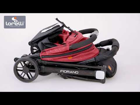 Carucior sport cu parasolar Lorelli Fiorano 2021 Rose Quartz - poza 2