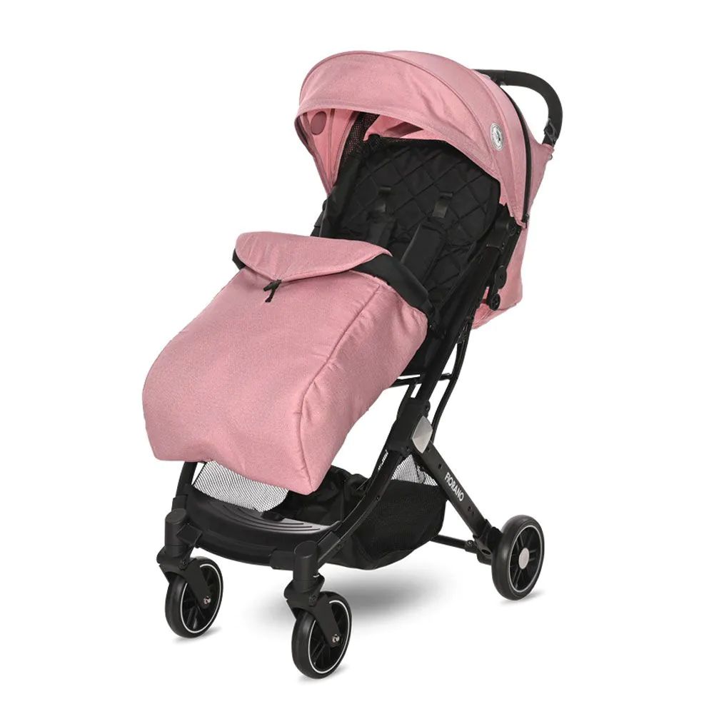 Carucior sport cu parasolar Lorelli Fiorano 2021 Rose Quartz - poza 4