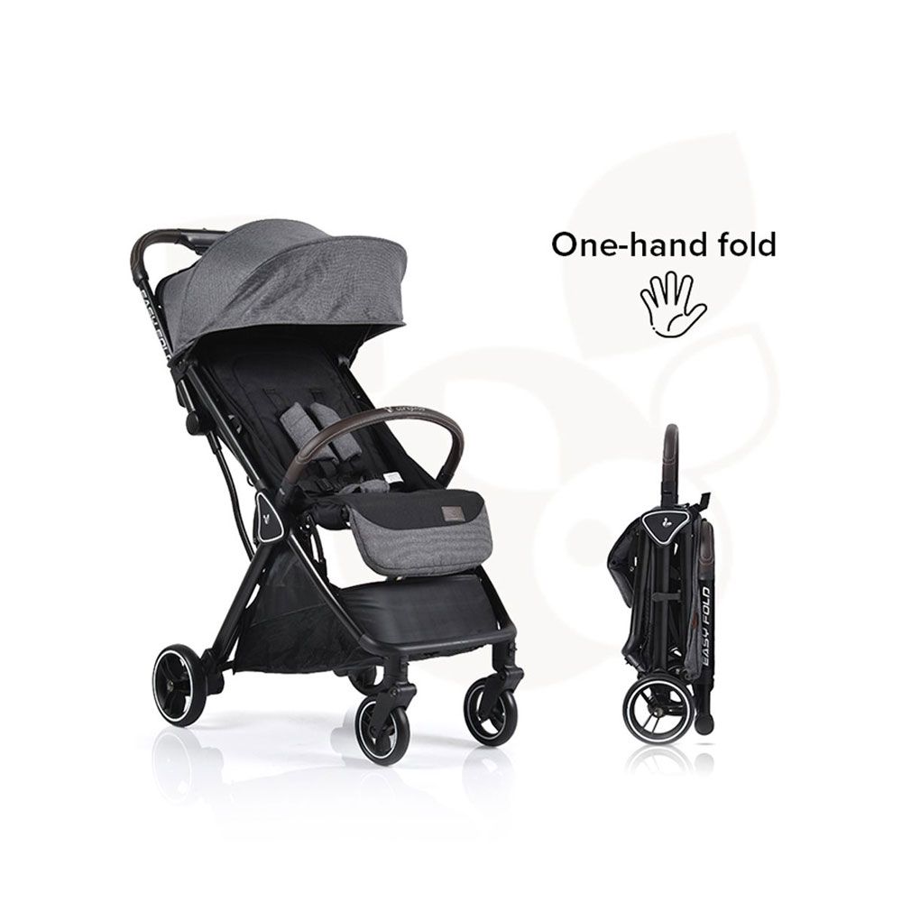 Carucior sport cu pliere compacta Cangaroo Easy Fold Gri - poza 1