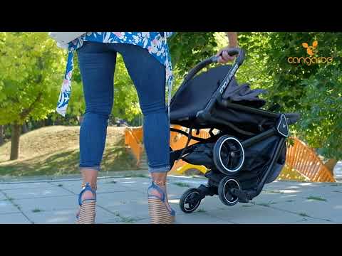Carucior sport cu pliere compacta Cangaroo Easy Fold Gri - poza 2