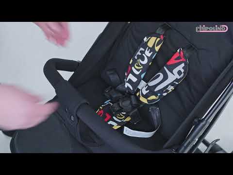Carucior sport cu pliere compacta Chipolino Kiss 2024 Makadamia - poza 2