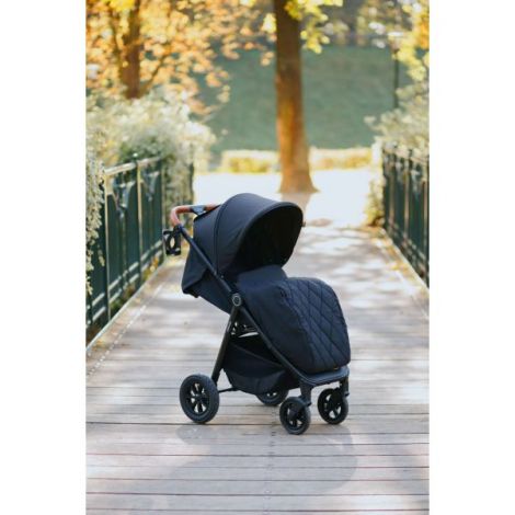 Carucior sport cu roti gonflabile (max. 22 Kg) 4Baby STINGER AIR Negru - poza 4