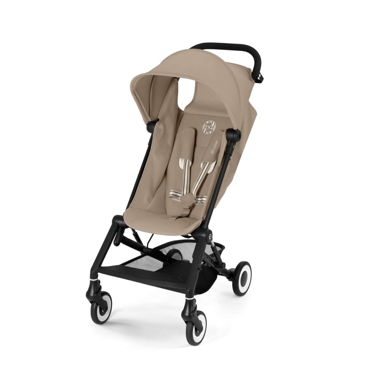 Carucior sport Cybex Agis Almond Beige cu cadru negru - poza 1
