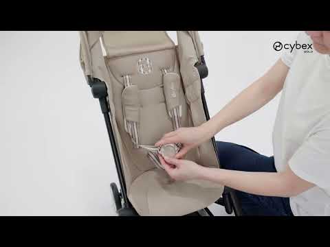 Carucior sport Cybex Agis Almond Beige cu cadru negru - poza 2