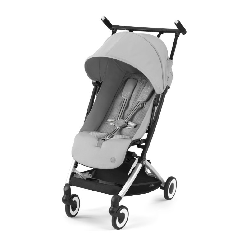 Carucior sport Cybex Gold Libelle Fog Grey cu cadru argintiu - poza 1