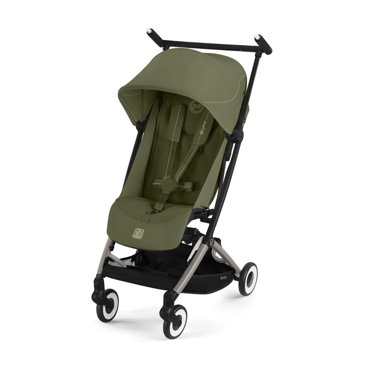 Carucior sport Cybex Gold Libelle Moss Green cu cadru Taupe - poza 1