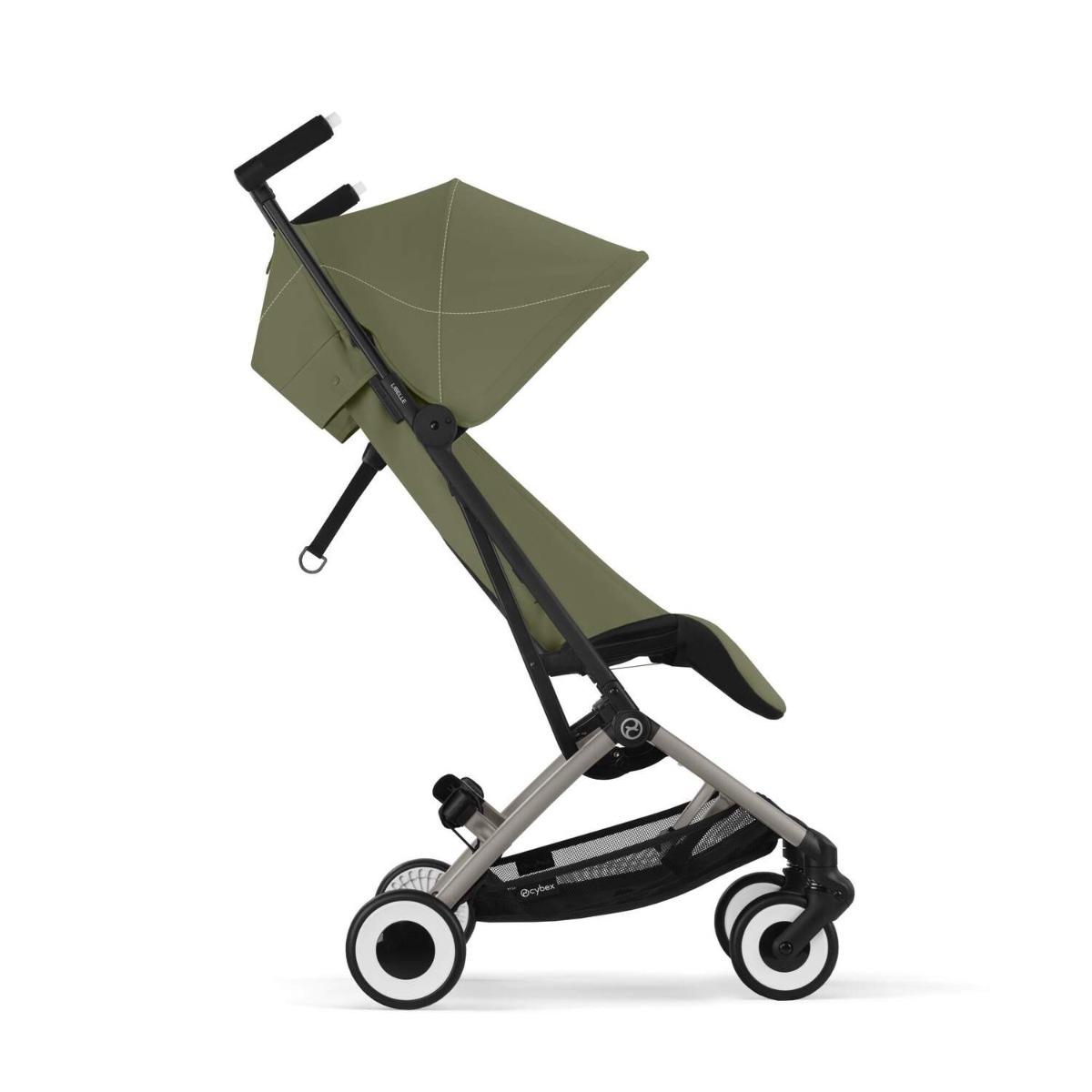 Carucior sport Cybex Gold Libelle Moss Green cu cadru Taupe - poza 3