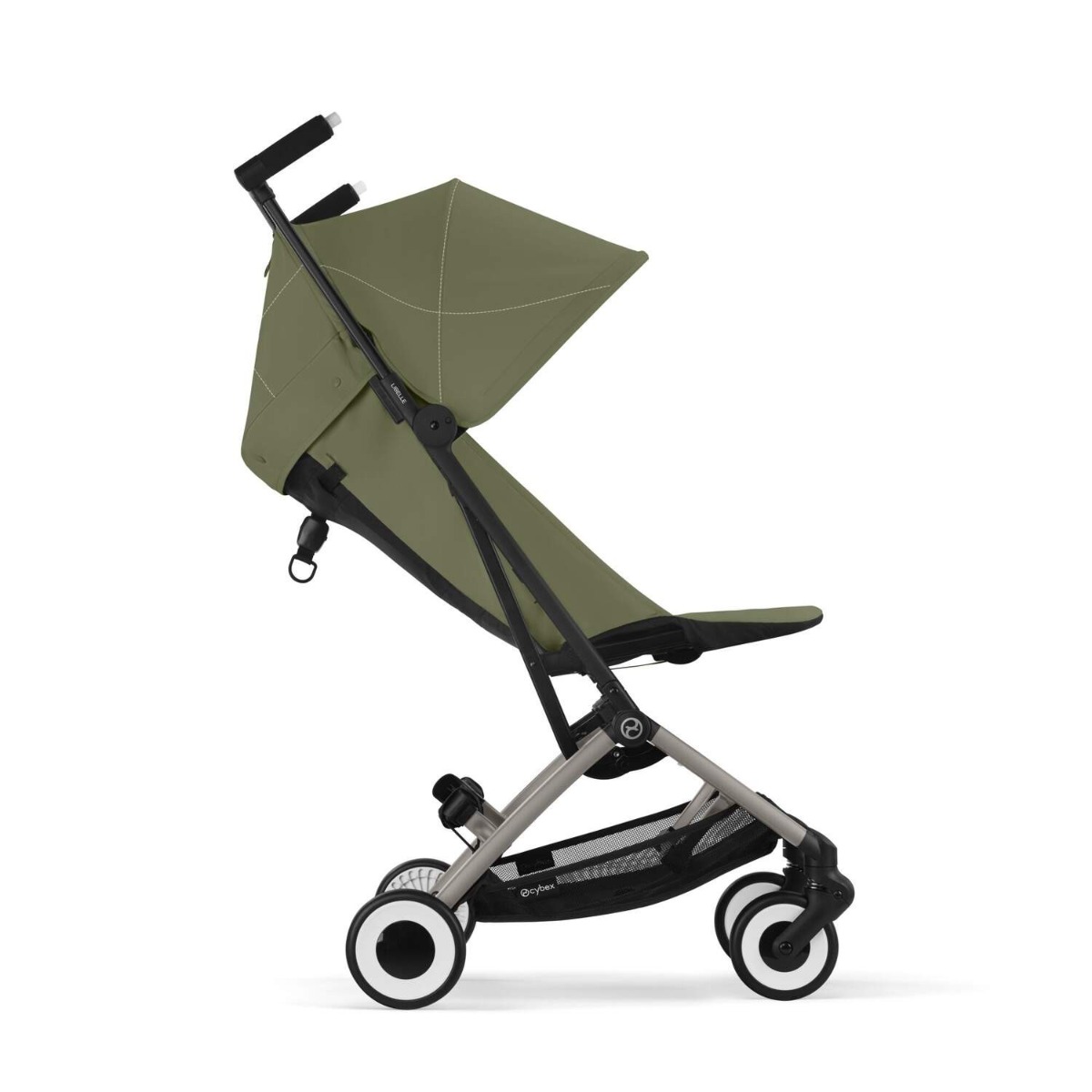 Carucior sport Cybex Gold Libelle Moss Green cu cadru Taupe - poza 4