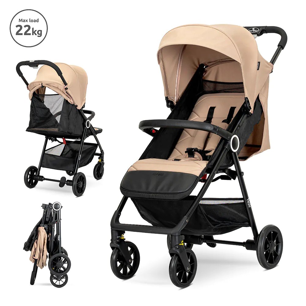 Carucior sport Lorelli Classic Noir 2025 Beige - poza 4