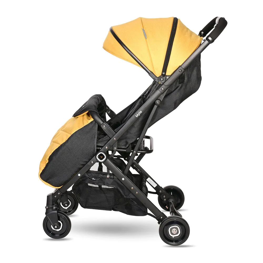 Carucior sport Lorelli Myla 2024 Lemon Curry - poza 4