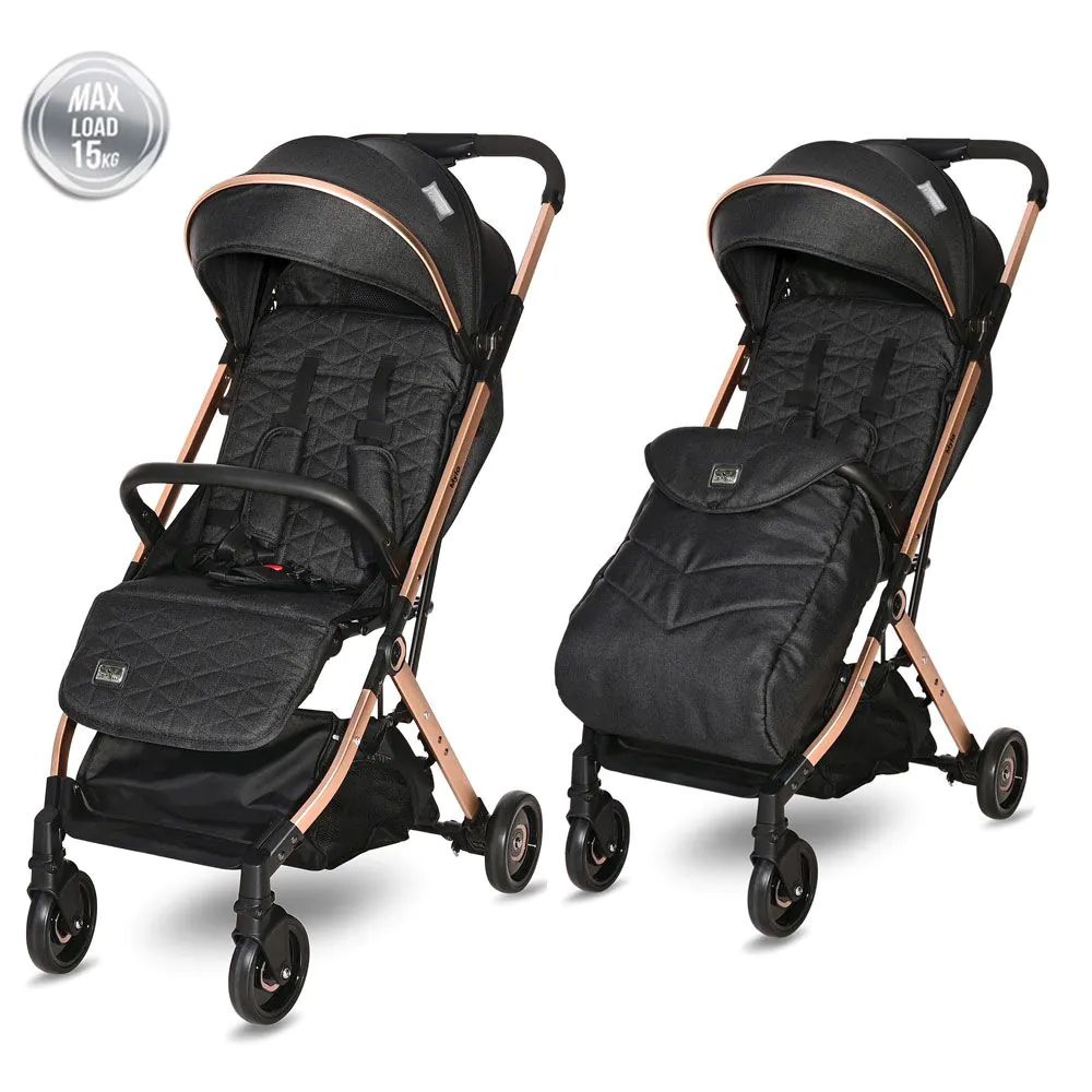 Carucior sport Lorelli Myla 2024 Negru - poza 3